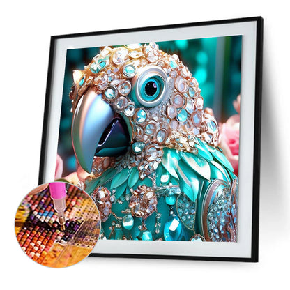 Diamond Parrot - Full Round Drill Diamond Painting 30*30CM