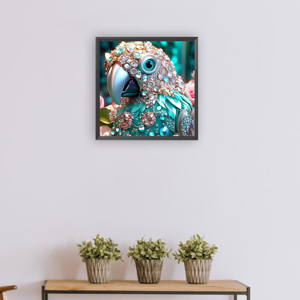 Diamond Parrot - Full Round Drill Diamond Painting 30*30CM