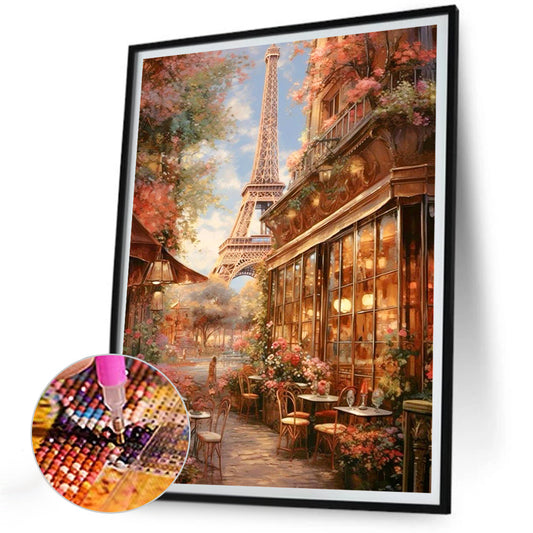 Iron Tower - Full Round Drill Diamond Painting 30*40CM