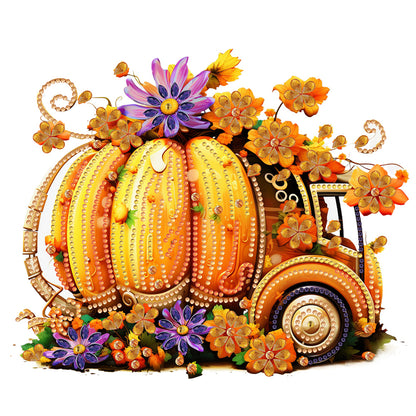 Pumpkin Carriage - Special Shaped Drill Diamond Painting 30*30CM