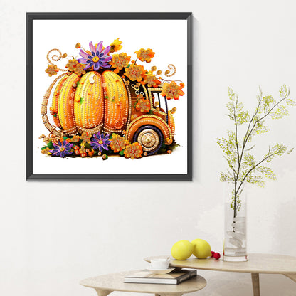 Pumpkin Carriage - Special Shaped Drill Diamond Painting 30*30CM