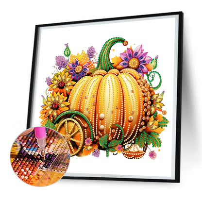 Pumpkin Carriage - Special Shaped Drill Diamond Painting 30*30CM