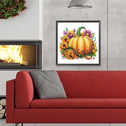 Pumpkin Carriage - Special Shaped Drill Diamond Painting 30*30CM