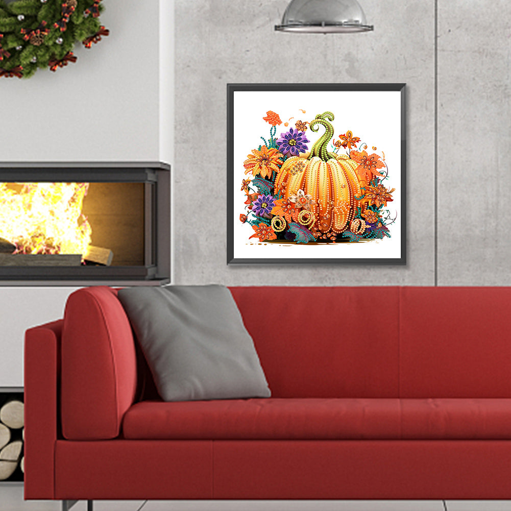 Pumpkin Carriage - Special Shaped Drill Diamond Painting 30*30CM