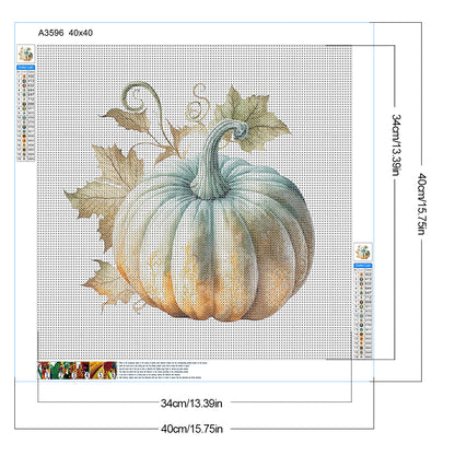 Magic Pattern Pumpkin Draw - Full Round Drill Diamond Painting 40*40CM