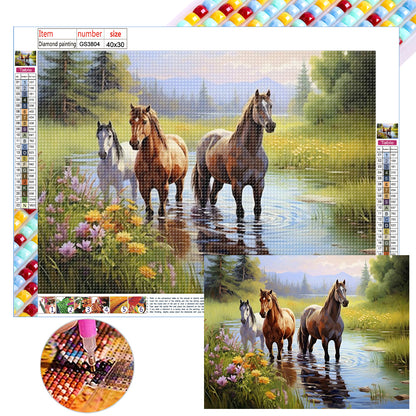 Animal - Full Square Drill Diamond Painting 40*30CM