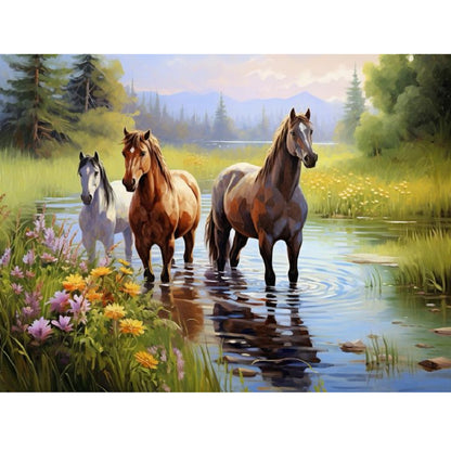 Animal - Full Square Drill Diamond Painting 40*30CM