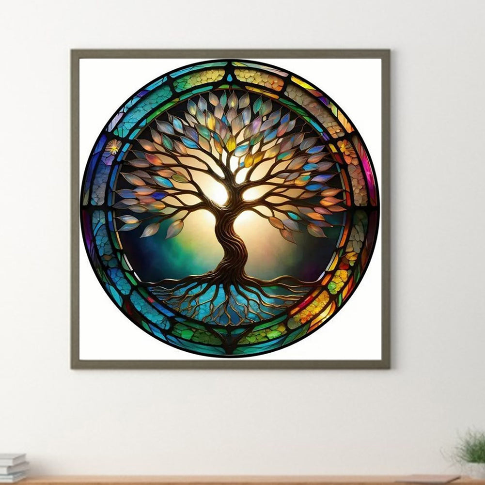 Life Tree - Full Round Drill Diamond Painting 30*30CM