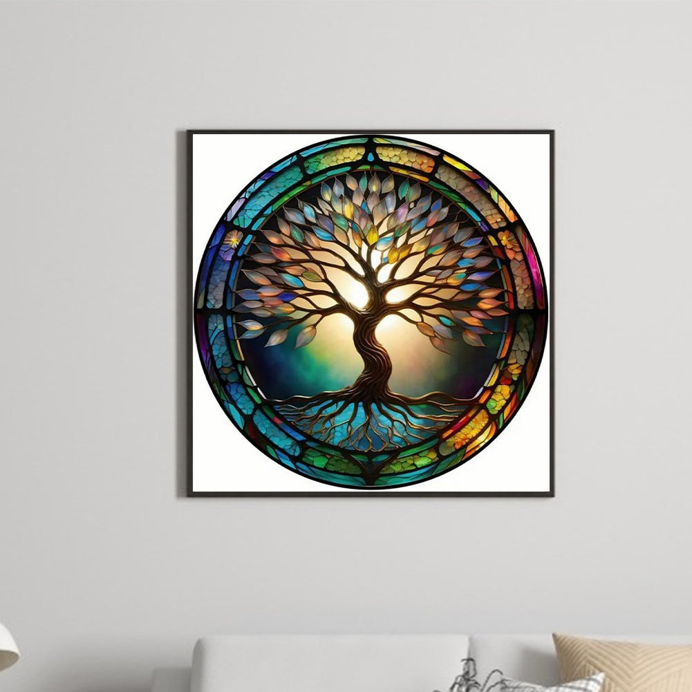 Life Tree - Full Round Drill Diamond Painting 30*30CM