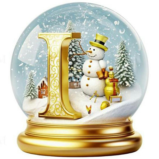 Christmas Crystal Ball I - Full Round Drill Diamond Painting 50*50CM