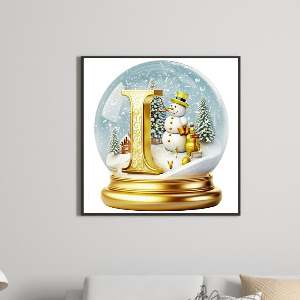 Christmas Crystal Ball I - Full Round Drill Diamond Painting 50*50CM