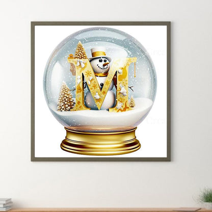 Christmas Crystal Ball M - Full Round Drill Diamond Painting 50*50CM