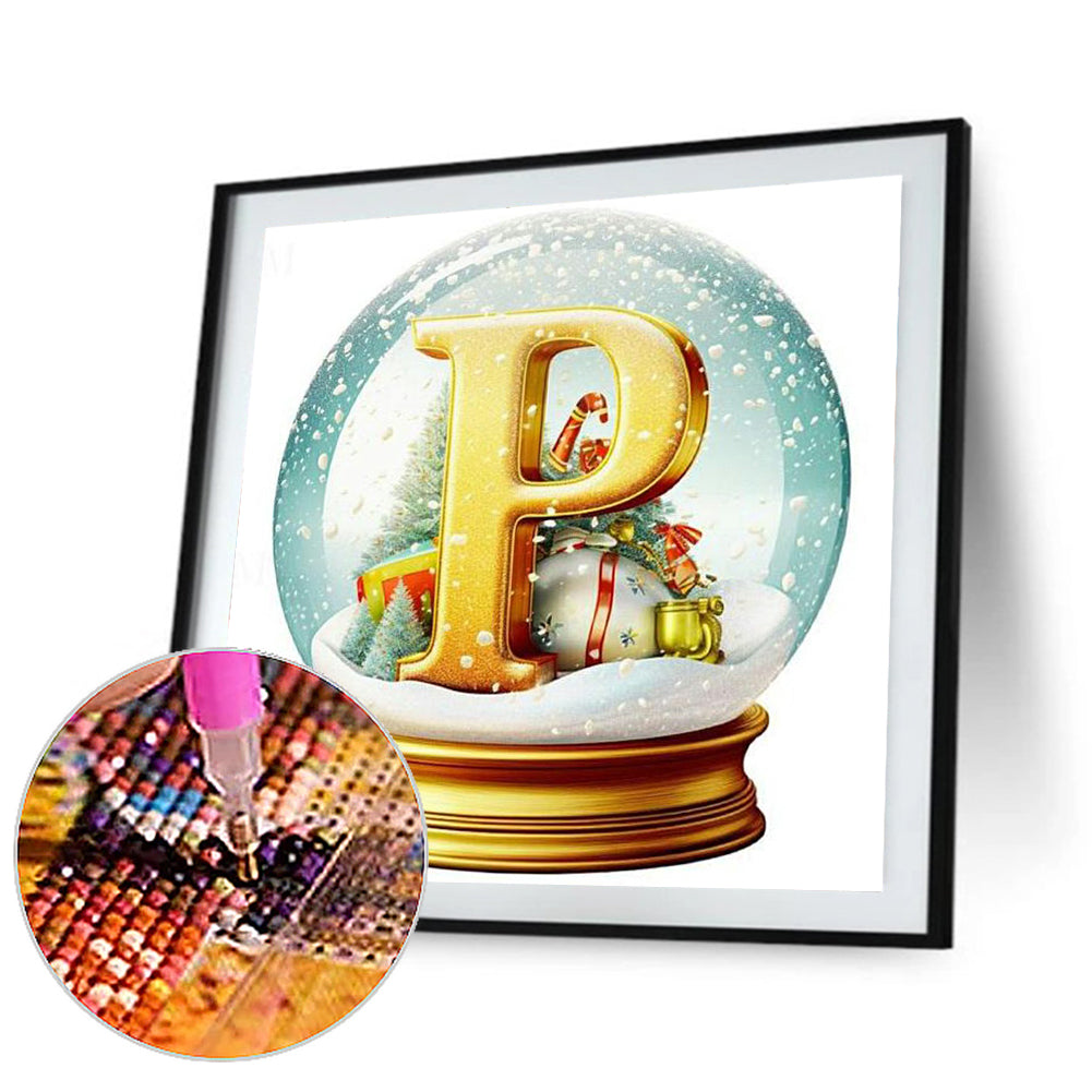 Christmas Crystal Ball P - Full Round Drill Diamond Painting 50*50CM