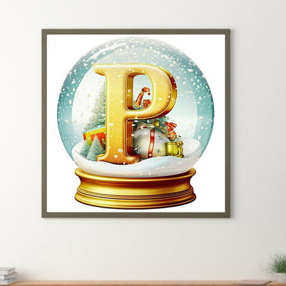 Christmas Crystal Ball P - Full Round Drill Diamond Painting 50*50CM