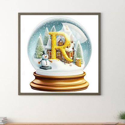 Christmas Crystal Ball R - Full Round Drill Diamond Painting 50*50CM