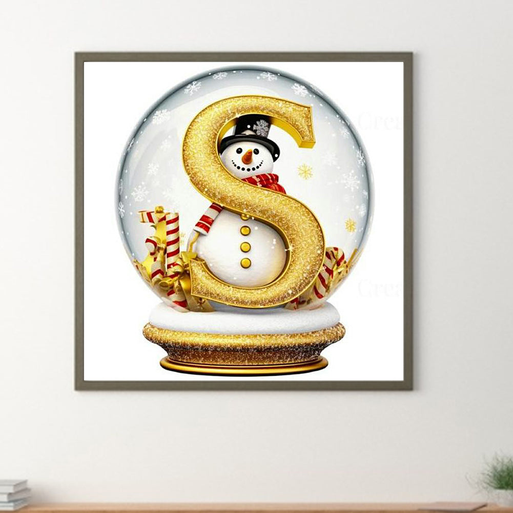 Christmas Crystal Ball S - Full Round Drill Diamond Painting 50*50CM