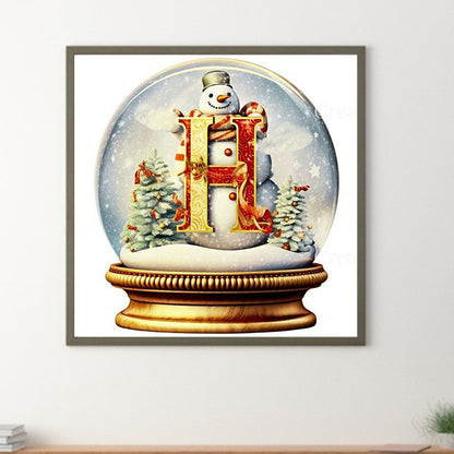 Christmas Crystal Ball H - Full Round Drill Diamond Painting 30*30CM