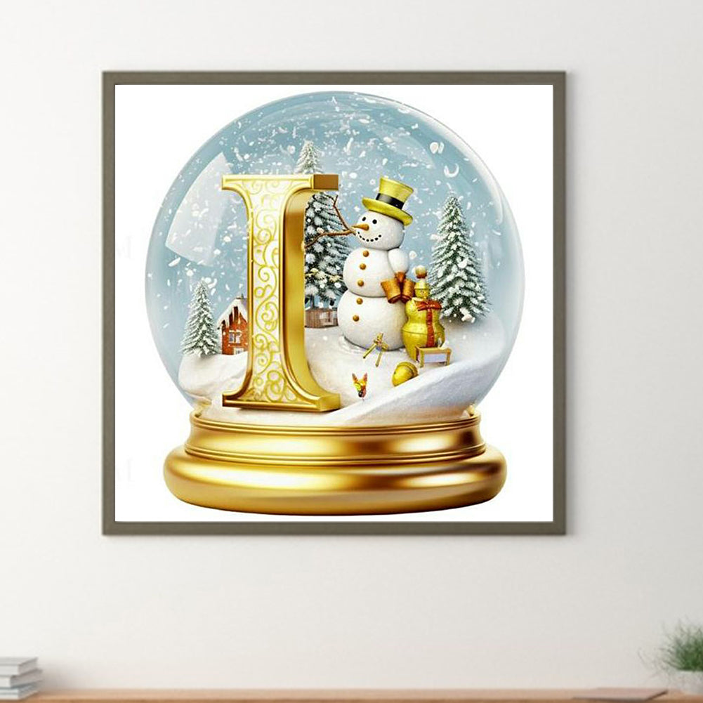 Christmas Crystal Ball I - Full Round Drill Diamond Painting 30*30CM