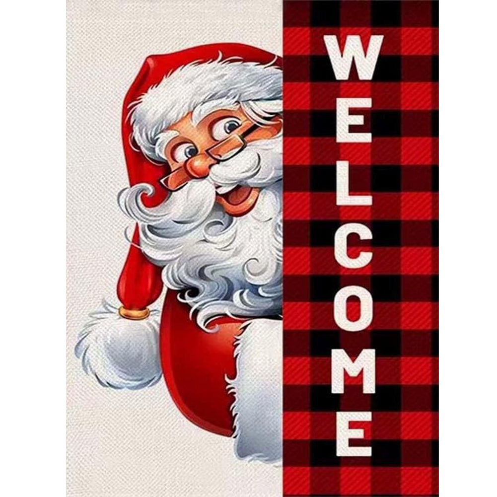 Santa Claus - Full Round Drill Diamond Painting 30*40CM