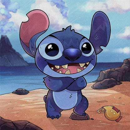 Stitch By The Sea - 11CT Stamped Cross Stitch 40*40CM