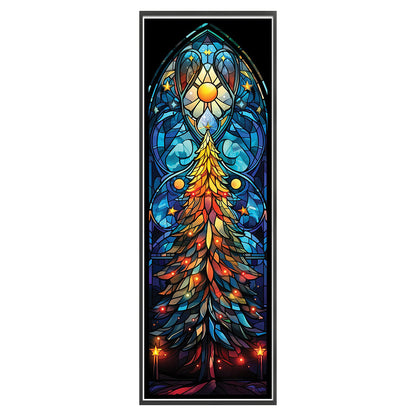 Christmas Tree - 14CT Stamped Cross Stitch 30*80CM