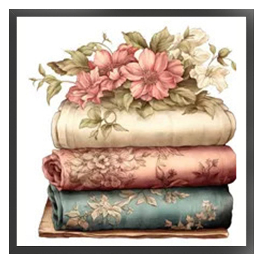 Silk Cloth - 11CT Stamped Cross Stitch 50*50CM