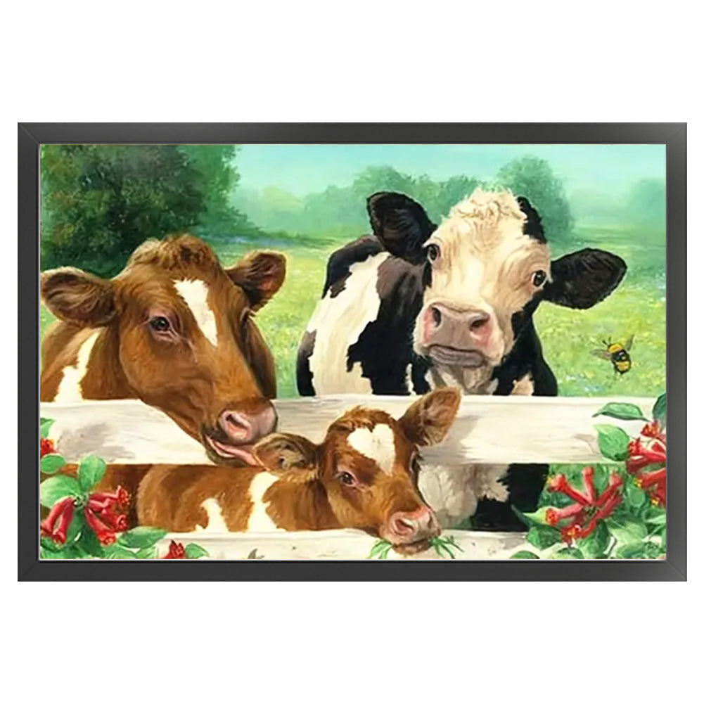 Ox - 11CT Stamped Cross Stitch 60*40CM