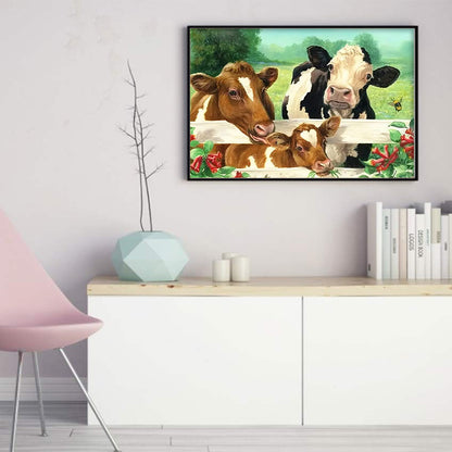 Ox - 11CT Stamped Cross Stitch 60*40CM