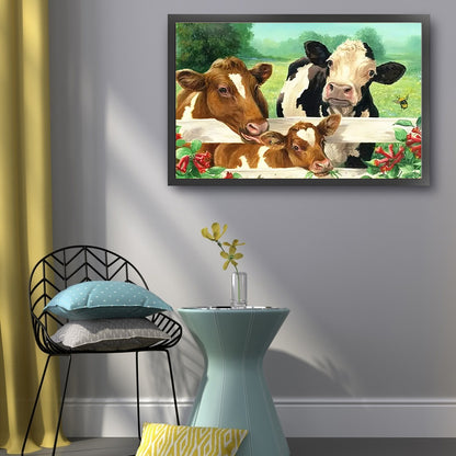 Ox - 11CT Stamped Cross Stitch 60*40CM