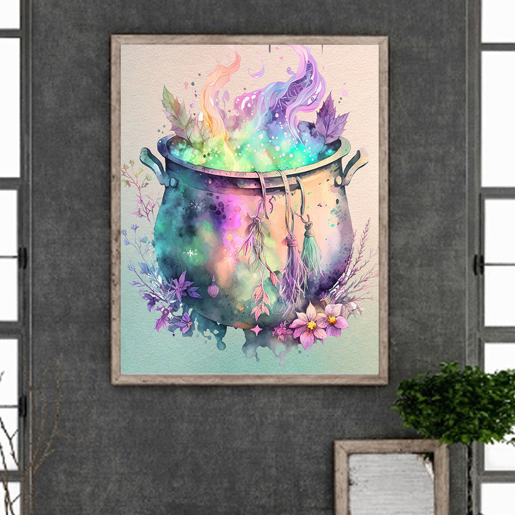 Witch'S Potion - Full Round Drill Diamond Painting 40*50CM