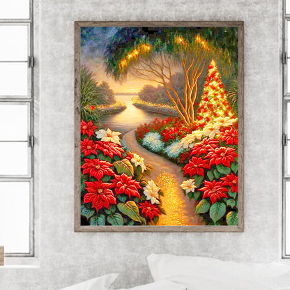 Christmas Trail - Full Round Drill Diamond Painting 40*50CM