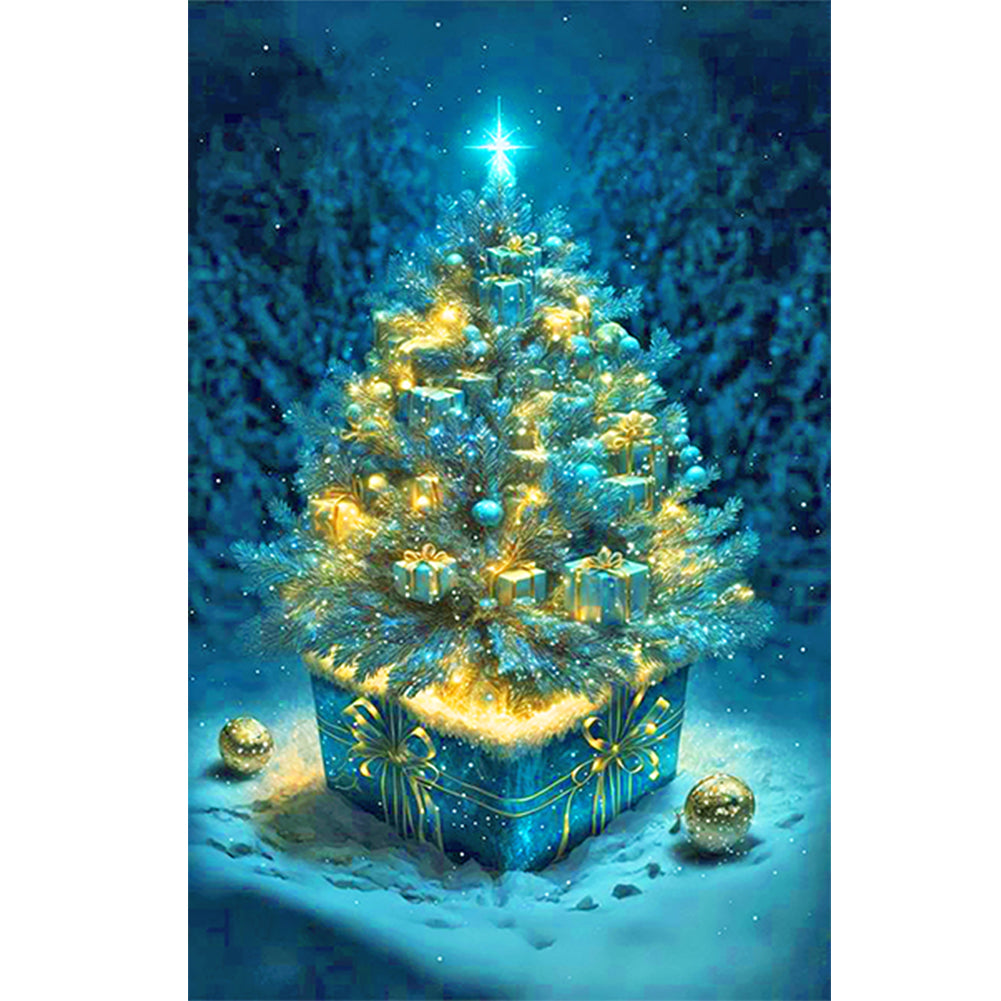 Christmas Tree - Full Round Drill Diamond Painting 40*60CM