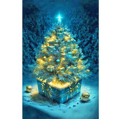 Christmas Tree - Full Round Drill Diamond Painting 40*60CM