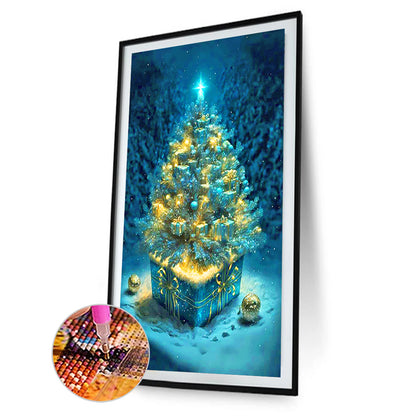 Christmas Tree - Full Round Drill Diamond Painting 40*60CM