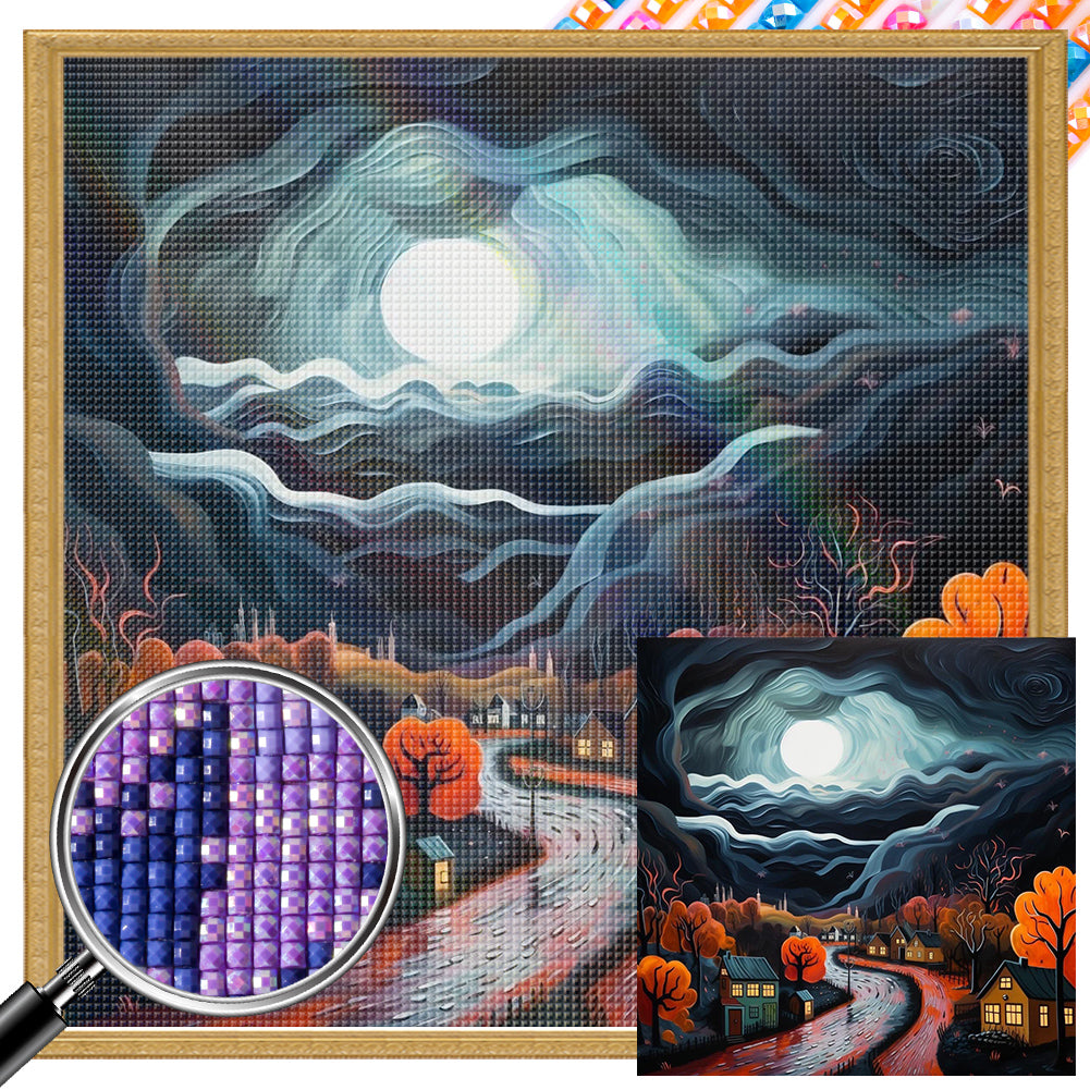 Night Out - Full Square Drill Diamond Painting 30*30CM