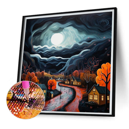 Night Out - Full Square Drill Diamond Painting 30*30CM