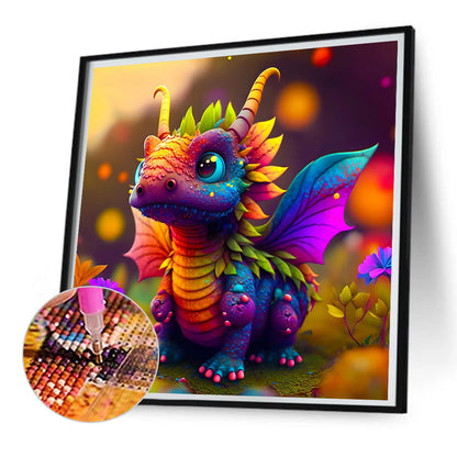 Dinosaurs Watching - Full Square Drill Diamond Painting 30*30CM