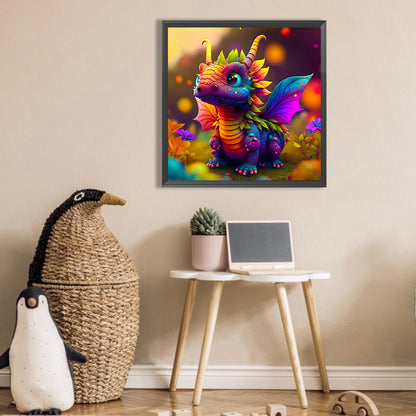 Dinosaurs Watching - Full Square Drill Diamond Painting 30*30CM