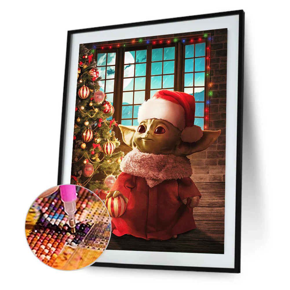 Christmas Goblin - Full Round Drill Diamond Painting 30*40CM