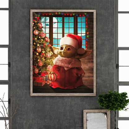 Christmas Goblin - Full Round Drill Diamond Painting 30*40CM