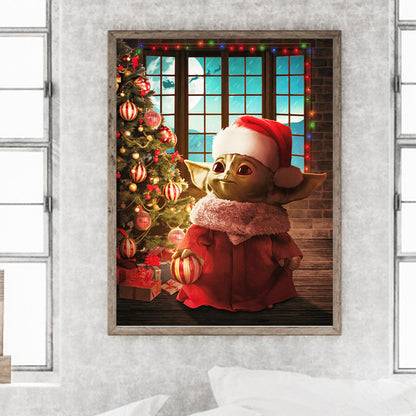 Christmas Goblin - Full Round Drill Diamond Painting 30*40CM