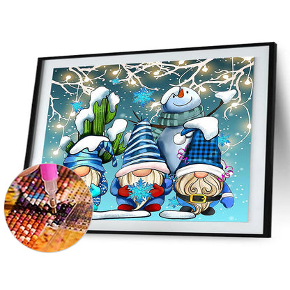 Snowflake Goblin - Full Round Drill Diamond Painting 40*30CM