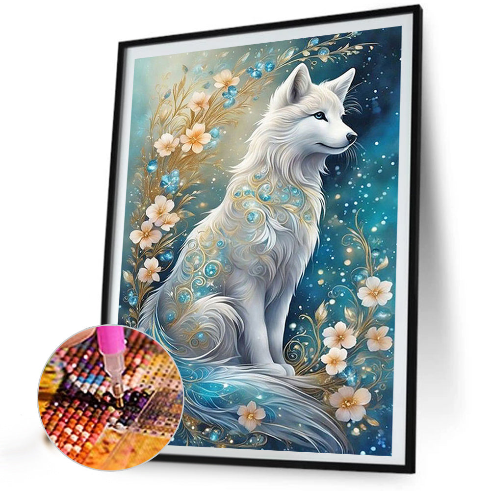 Winter Goblin - Full AB Dril Round Diamond Painting 40*60CM