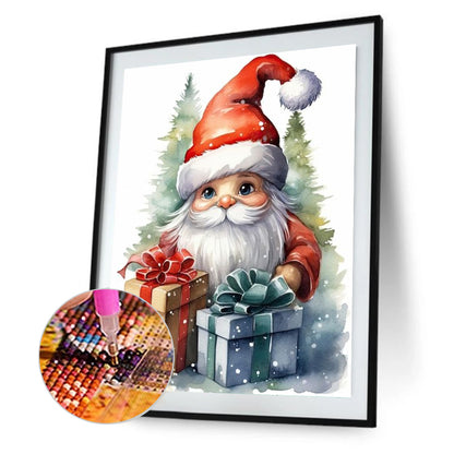 Santa Claus - Full Round Drill Diamond Painting 30*40CM