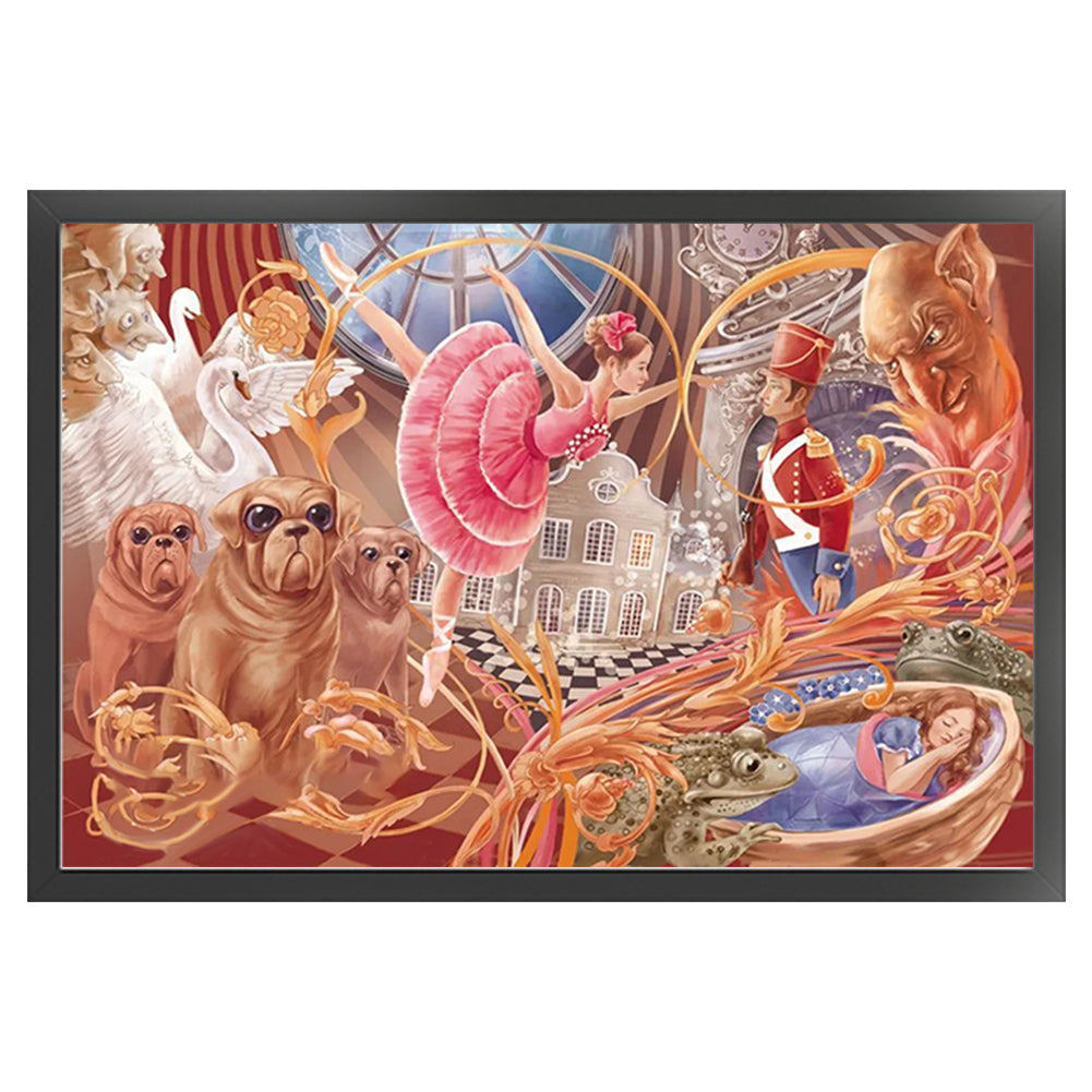 Nutcracker - 11CT Stamped Cross Stitch 60*40CM