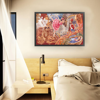 Nutcracker - 11CT Stamped Cross Stitch 60*40CM