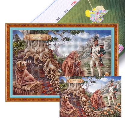 Tinder Box - 11CT Stamped Cross Stitch 60*40CM