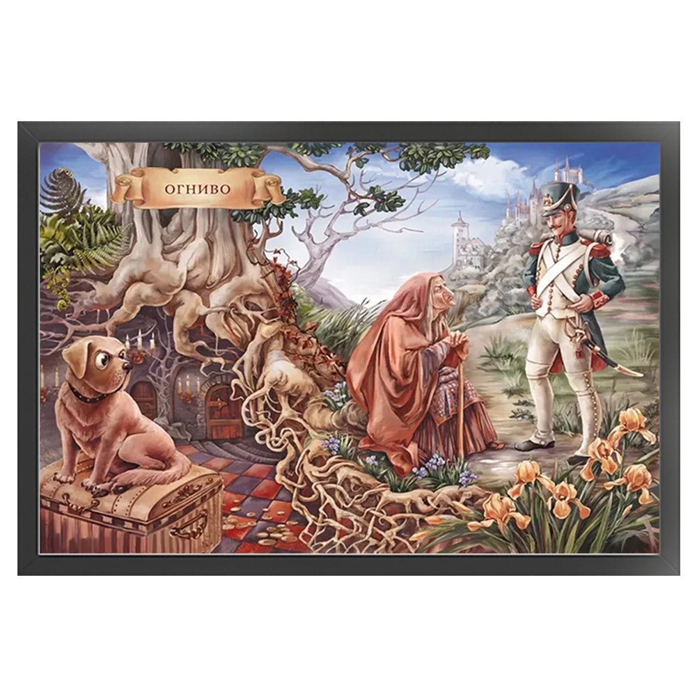 Tinder Box - 11CT Stamped Cross Stitch 60*40CM