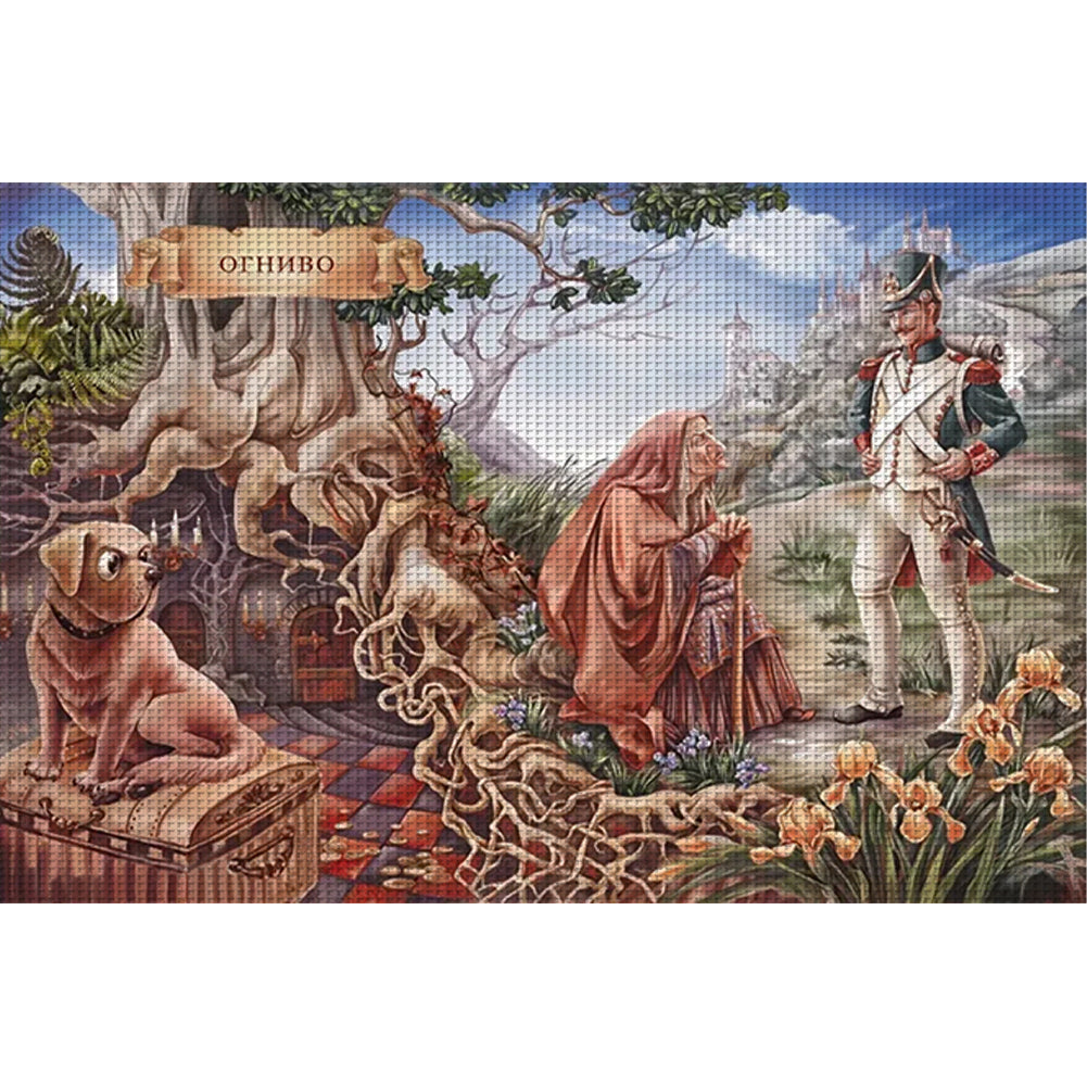 Tinder Box - 11CT Stamped Cross Stitch 60*40CM