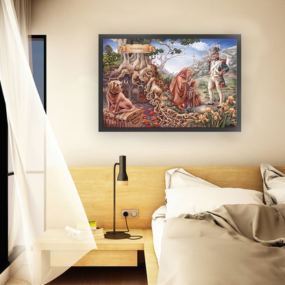 Tinder Box - 11CT Stamped Cross Stitch 60*40CM